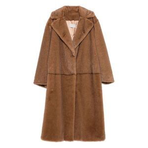 Antonelli Brown Coats - Faux Fur Coats Women